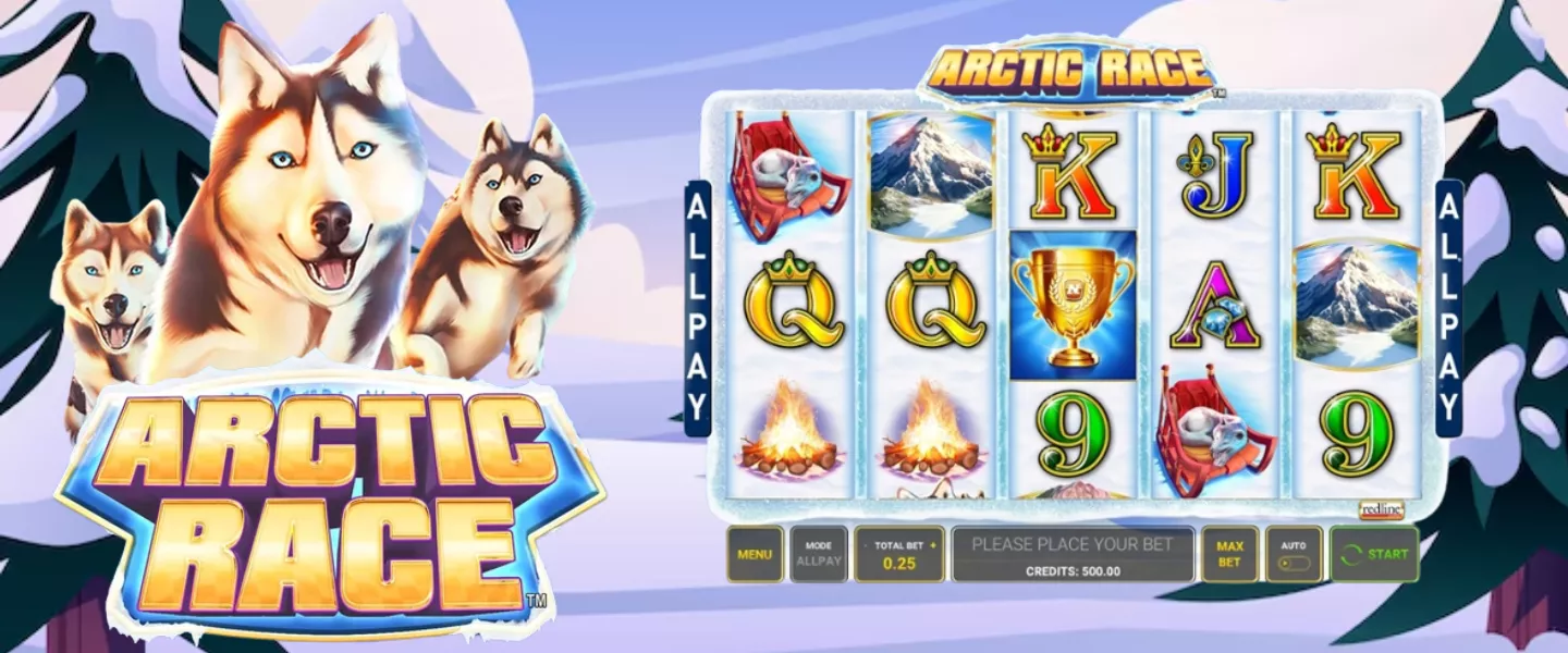 Arctic Race Slot with Sled Racing Theme and Trophy Respins for Canadian Players